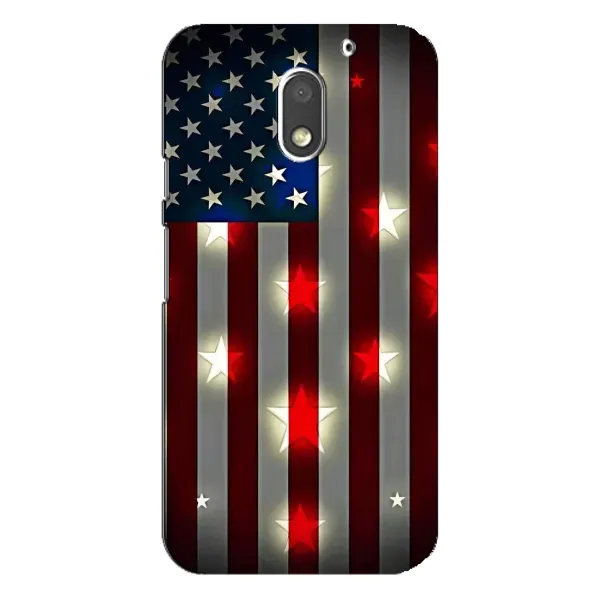 Чехол с рисунком «Флаг США 2» для Motorola MOTO E3 Чехол с рисунком «Флаг США 2» для Motorola MOTO E3