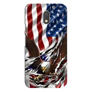 Чохол Прапор USA для Motorola MOTO E3 (Прапор USA)