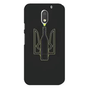 Чохол з картинкою (Патріотичний ГЕРБ) на Motorola MOTO E3 (Герб - Молотова)
