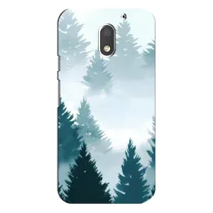 Літній Чохол на Motorola MOTO E3 (Гірський Ліс)