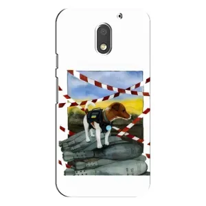 Чехол с принтом Собаки Патрон для Motorola MOTO E3 (Храбрый Патрон)