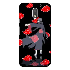 Чехлы с картинкой Итачи Учиха на Motorola MOTO E3 (Итачи облако)
