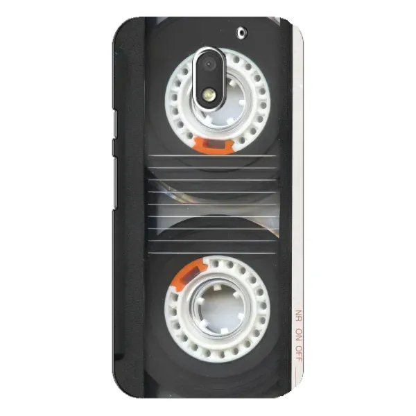 Чехол с рисунком «Кассета магнитофона» для Motorola MOTO E3 Чехол с рисунком «Кассета магнитофона» для Motorola MOTO E3