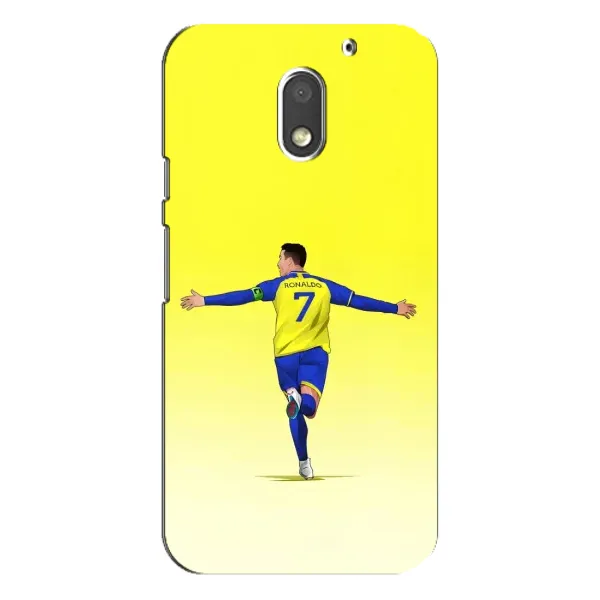 Чехол с рисунком «Криштиану Аль Наср» для Motorola MOTO E3