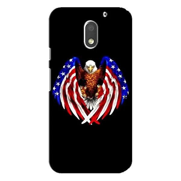 Чехол с рисунком «Крылья США» для Motorola MOTO E3 Чехол с рисунком «Крылья США» для Motorola MOTO E3
