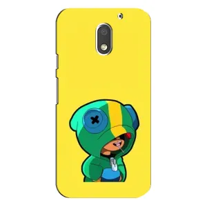 Чехол Бравл Старс для Motorola MOTO E3 (Леон (LEON))