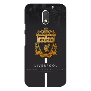 Силиконовые Чехлы принт Футбол на Motorola MOTO E3 (Liverpool)