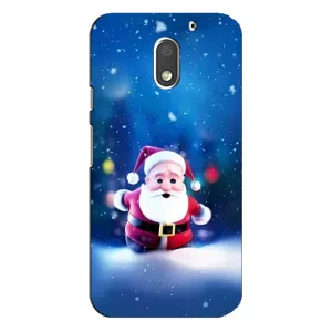 Чехлы на Новый Год Motorola MOTO E3 (Маленький Дед Мороз)