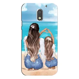 Чехлы для МАМЫ на Motorola MOTO E3 (Мама и дочь)