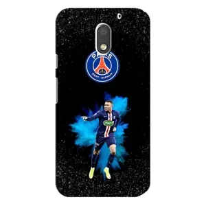 Чехол (TPU) с Футболистом на Motorola MOTO E3 (Мбаппе ПСЖ)