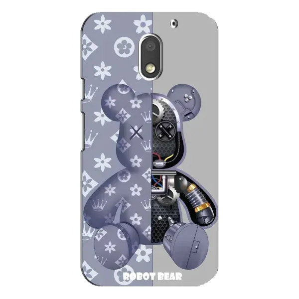 Чехол с рисунком «Медведь Louis Vuitton» для Motorola MOTO E3
