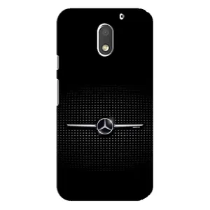 Силіконовий бампер з картинкою машини на Motorola MOTO E3 (Mercedes)