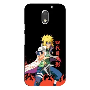 Купить Чехлы на телефон с принтом Anime для Motorola MOTO E3 (Минато)