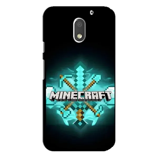 Чехол с рисунком «MineCraft 2» для Motorola MOTO E3