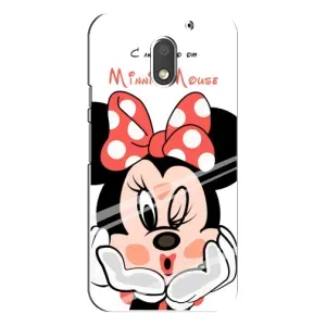 Чехлы для телефонов Motorola MOTO E3 - Дисней (Minni Mouse)