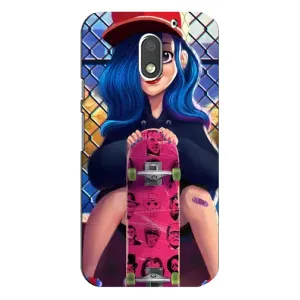 Чохол з картинкою Модні Дівчата Motorola MOTO E3 (Модна Дівчинка)