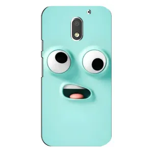 Силиконовые Чехлы (смешные стикеры) для Motorola MOTO E3 (Забавное мятное лицо)