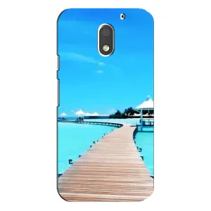 Летний Чехол на Motorola MOTO E3 (Набережная)