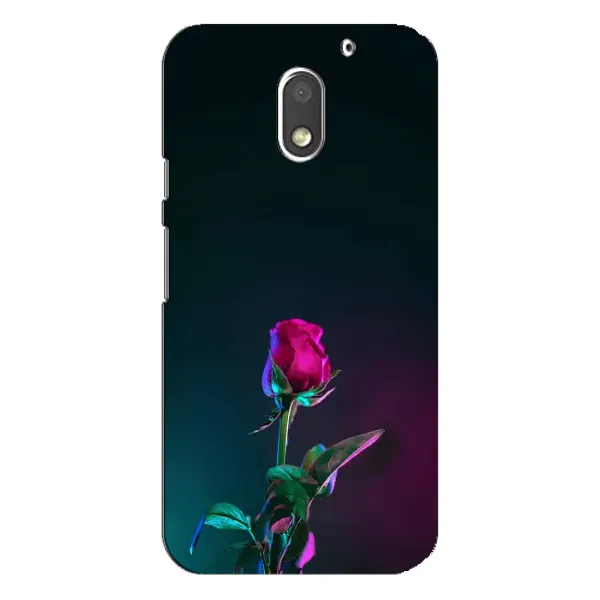 Чехол с рисунком «Ночная роза» для Motorola MOTO E3 Чехол с рисунком «Ночная роза» для Motorola MOTO E3