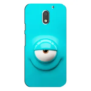 Силиконовые Чехлы (смешные стикеры) для Motorola MOTO E3 (Одноглазик)