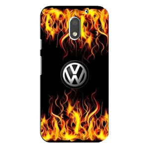 Чохол "Фольксваген" для Motorola MOTO E3 (Вогняний Лого)