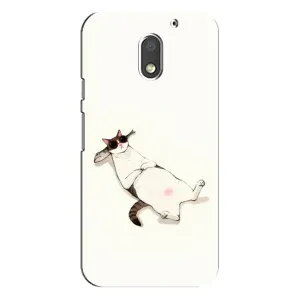 Чехол на тематику: Коты для Motorola MOTO E3 (Отдых)