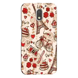 Чохол Ейфелева Вежа на Motorola MOTO E3 (Париж мрія)