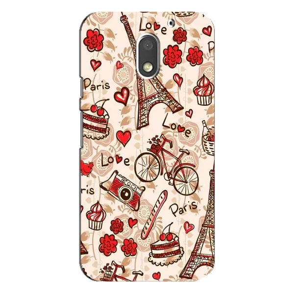 Чехол с рисунком «Париж мечта» для Motorola MOTO E3 Чехол с рисунком «Париж мечта» для Motorola MOTO E3
