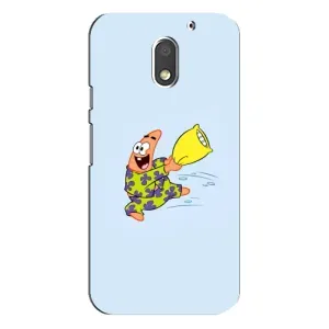 Чехлы с Патриком на Motorola MOTO E3 (Патрик с подушкой)
