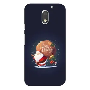 Чохол Санта Клаус для Motorola MOTO E3 (Подарунки від Санти)