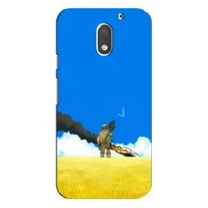 Чохли на військову тематику для Motorola MOTO E3 (Влучання)
