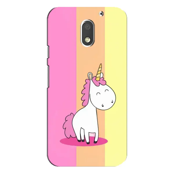 Чехол с рисунком «Радужный Единорог» для Motorola MOTO E3 Чехол с рисунком «Радужный Единорог» для Motorola MOTO E3