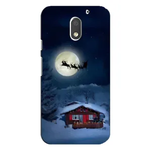 Чохол Санта Клаус для Motorola MOTO E3 (Санта)