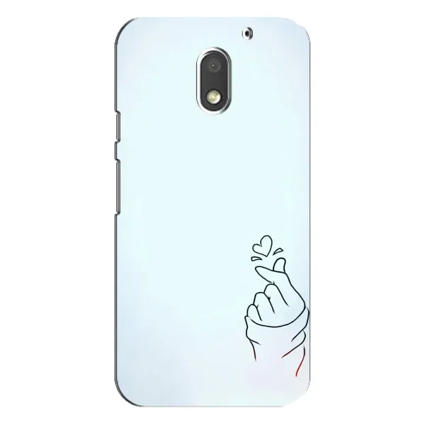 Чехол с рисунком «Сердце на голубом» для Motorola MOTO E3 Чехол с рисунком «Сердце на голубом» для Motorola MOTO E3