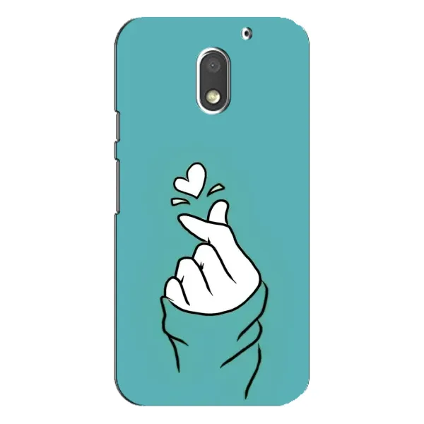 Чехол с рисунком «Сердечко на бирюзовом» для Motorola MOTO E3 Чехол с рисунком «Сердечко на бирюзовом» для Motorola MOTO E3