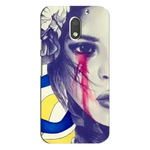 Чохол на Motorola MOTO E3 (Український дизайн) (Сльози України)