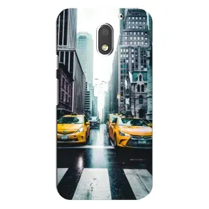 Силиконовый бампер (Работники) на Motorola MOTO E3 (Такси)
