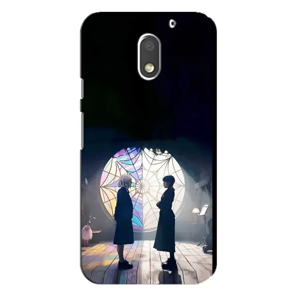 Чехол с рисунком «Уэнсдей и Энди» для Motorola MOTO E3 Чехол с рисунком «Уэнсдей и Энди» для Motorola MOTO E3