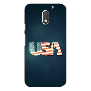 Чохол Прапор USA для Motorola MOTO E3 (USA)