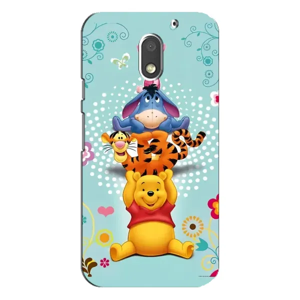 Чехол с рисунком «Винни Пух и друзья» для Motorola MOTO E3