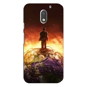 Чехол Оппенгеймер / Oppenheimer на Motorola MOTO E3 (Ядерщик)