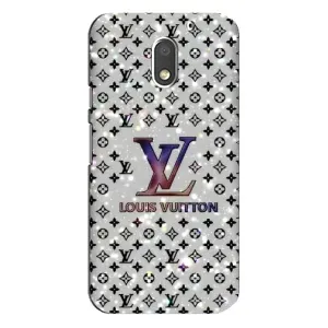 Чехол Стиль Louis Vuitton на Motorola MOTO E3 (Яркий LV)