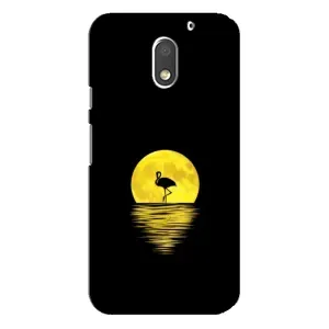 Літній Чохол на Motorola MOTO E3 (Жовтий Захід сонця)