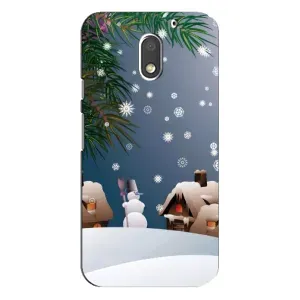 Чехлы на Новый Год Motorola MOTO E3 (Зима)