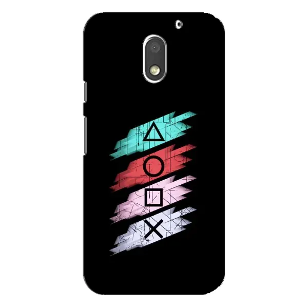 Чехол с рисунком «Значки Sony» для Motorola MOTO E3 Чехол с рисунком «Значки Sony» для Motorola MOTO E3