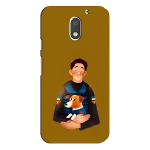 Чехол с принтом для Motorola MOTO E3 (ЗСУ Патрон)