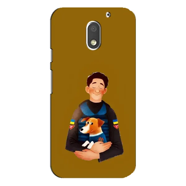 Чехол с рисунком «ЗСУ Патрон» для Motorola MOTO E3