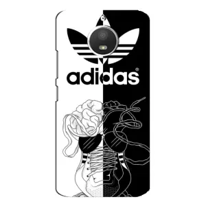 Чохол с стилі "Адідас" для Моторола Мото Е4 (Adidas шнурки)