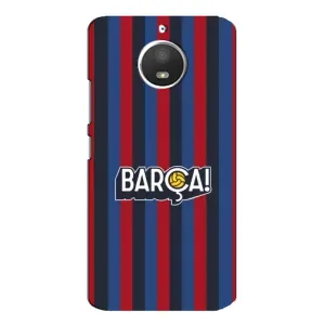 Чехол для Motorola MOTO E4 (Барселона) (BARCA)