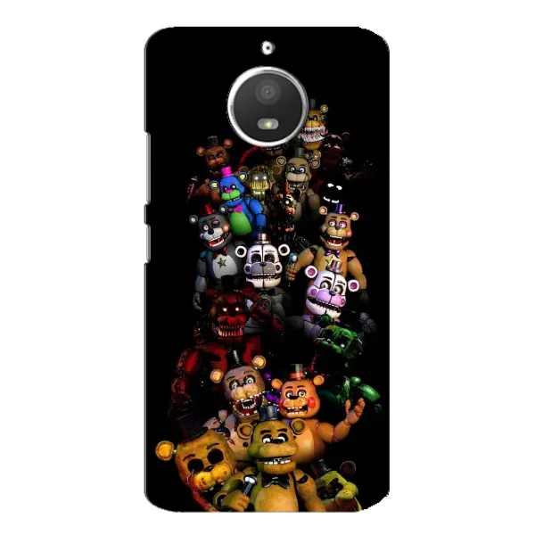 Чехол с рисунком «Bear Freddy's» для Motorola MOTO E4